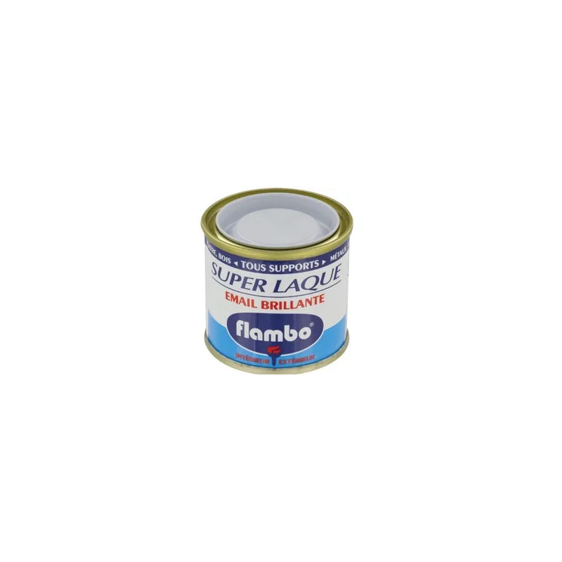 Flambo lak 50ml wit.