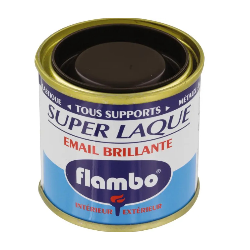 Flambo lak 50ml zwart.