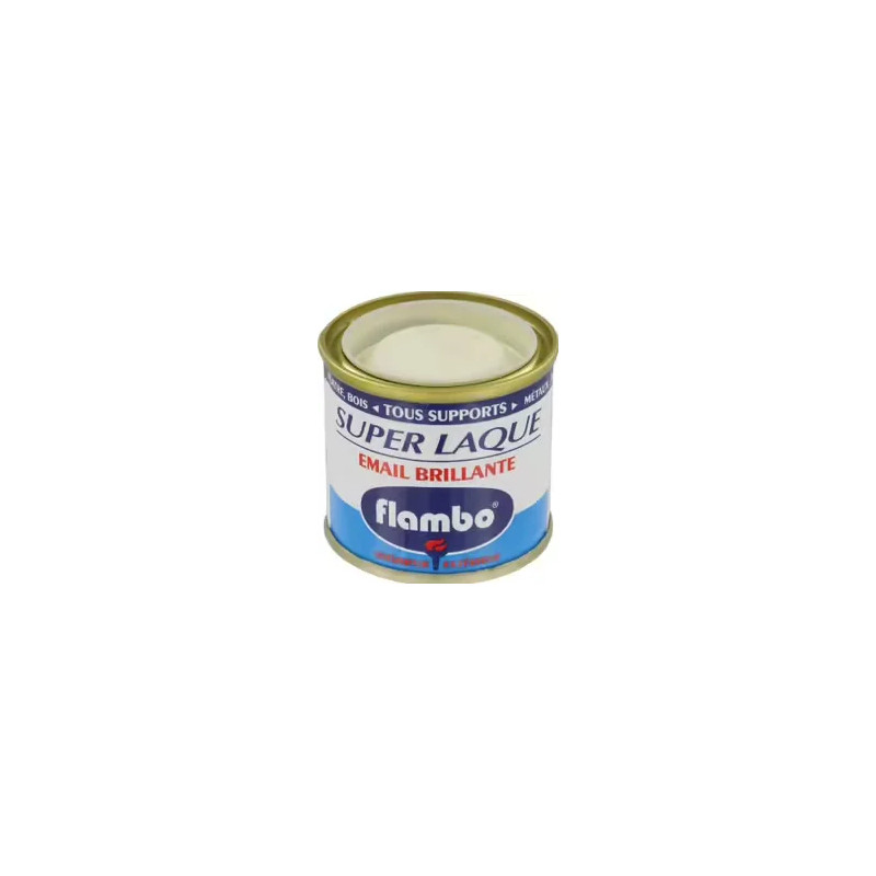 Gebroken witte Flambo lak 50ml.