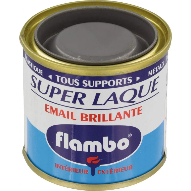 Flambo lak 50ml medium grijs.