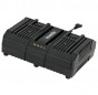 Dubbele 20V 4A acculader voor handgereedschap