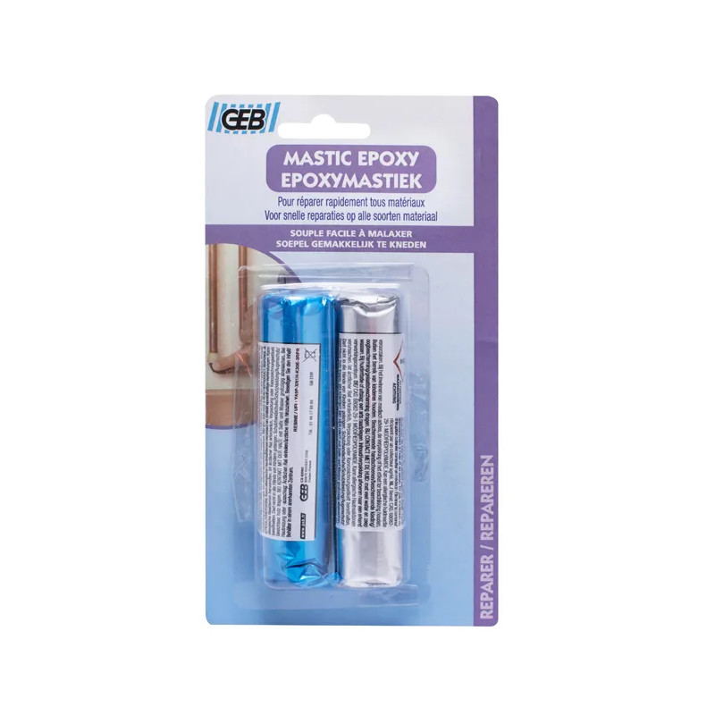 Tweecomponenten epoxy reparatieplamuur