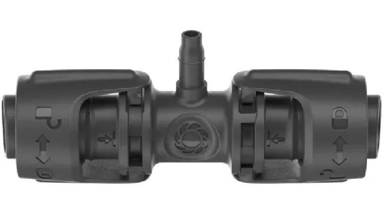 Tee reducer for drip from 13mm to 4.6mm, 4 pcs.