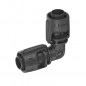 Elbow or L-joint for drip irrigation 13mm, 5 pieces.