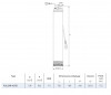 PULSAR 40/50 M 5" centrifugaaldompelpomp voor diepe putten of tanks
