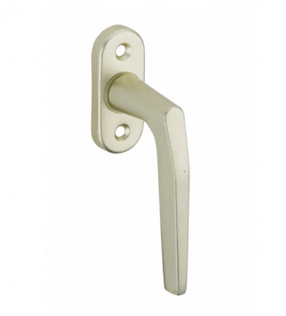 Poignée de fenêtre, bouton Leto / Maïa, hauteur 125.5mm, couleur anodisé F2