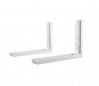 Wandhalterung für Mikrowelle, Konsolenwinkel 220x460 mm, 2 Stück Wandhalterung für Mikrowelle, Konsolenwinkel 220x460 mm, 2 Stück