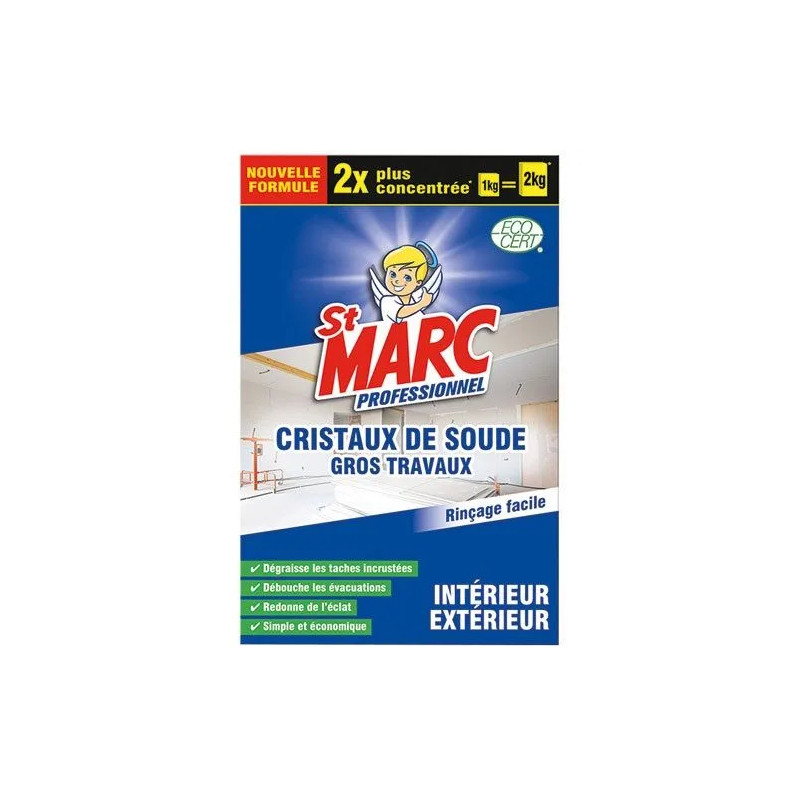 Professioneel sodakristallen poederconcentraat, 1 KG