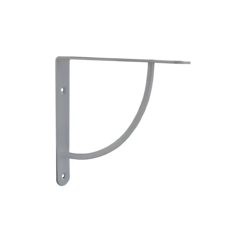 Bip bop console 180x180mm, staal en glanzend witte epoxy.