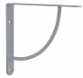 Bip bop 230x230mm console, staal en glanzend witte epoxy.