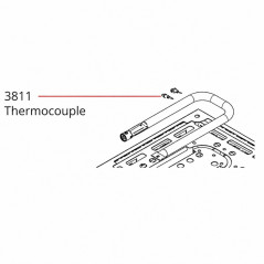 Thermokoppel voor gasplancha Forge Adour Itsasu en Baiona