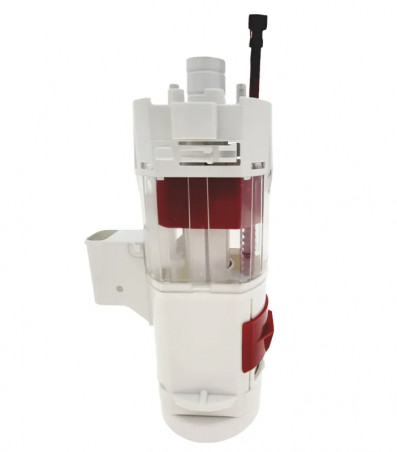 Dual-volume toilet flush mechanism for stand Villeroy & Boch ViConnect