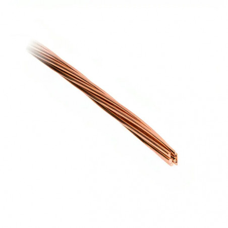 Copper braid for grounding, diameter 25 mm, 3 meters