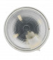 IP44 rond raam voor buitenverlichting, 1/4 draai opening, wit