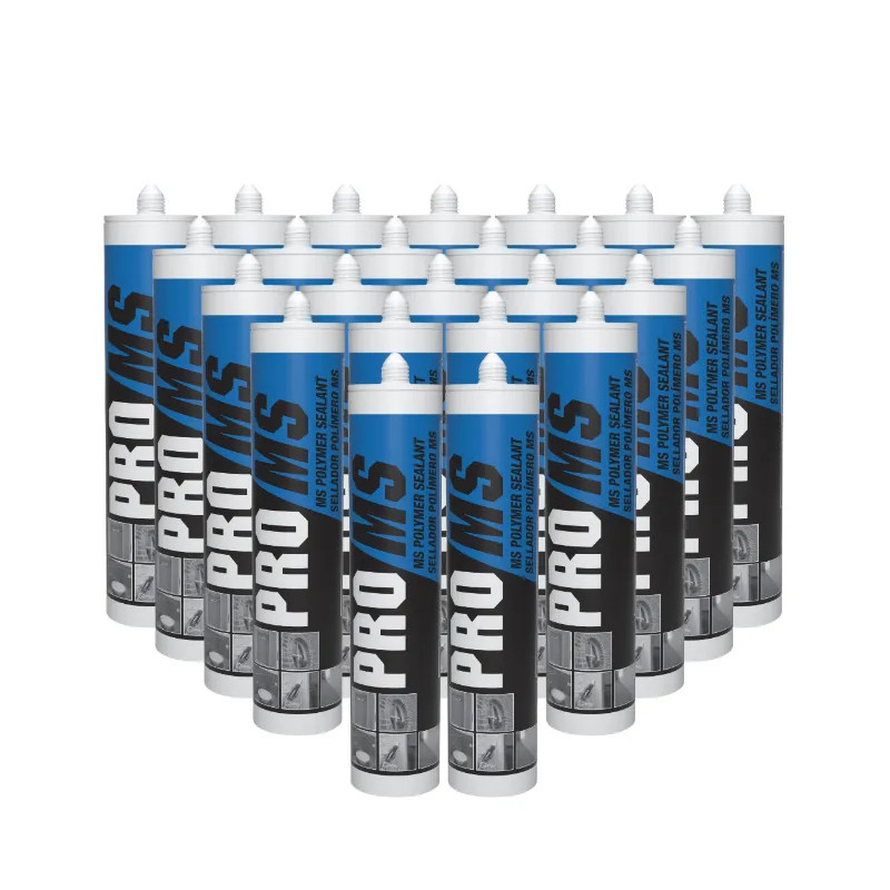 Doos met 24 PRO MS multifunctionele polymeerkitten, wit, 290 ml