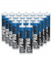 Doos met 24 PRO MS multifunctionele polymeerkitten, wit, 290 ml