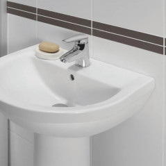 Supporto per lavabo con piastra di appoggio 8x140 mm, 2 pezzi.  
