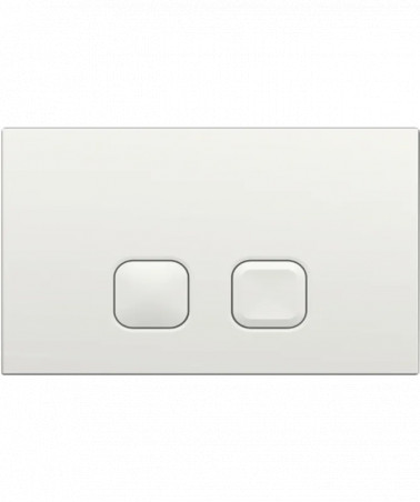 PLAQUE DE COMMANDE MODELE PLAIN ABS BLANC 230X250MM - REGIPLAST