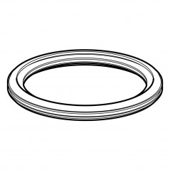 Joint à lèvres pour tube d'alimentation Geberit de WC encastré