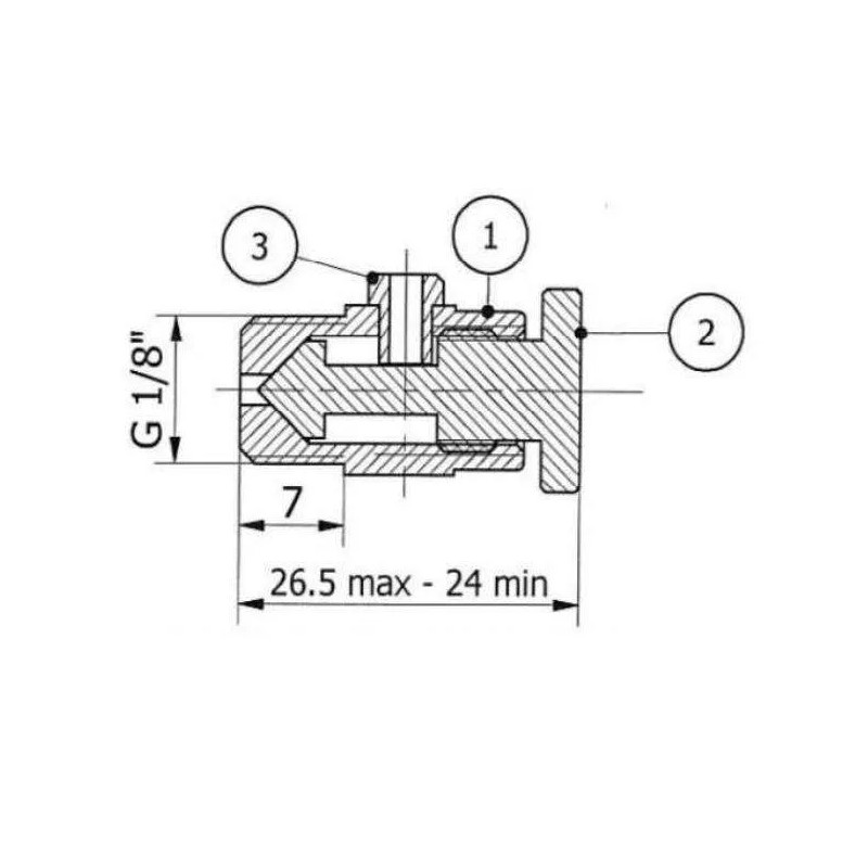 Burnished brass 5x10 (1/8