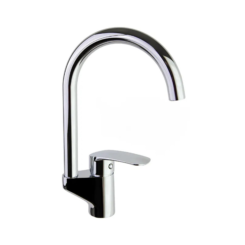 Nieuwe hoge gootsteenkraan, 330 mm hoog.