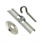 Knevelplug met haak 6 x 110 mm, 1 stuk