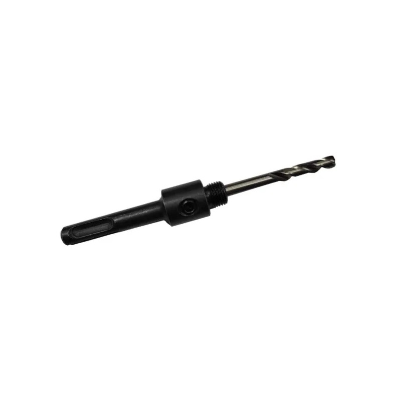 Gereedschapshouder met SDS+ centreerboor voor diameters van 14 tot 30 mm.