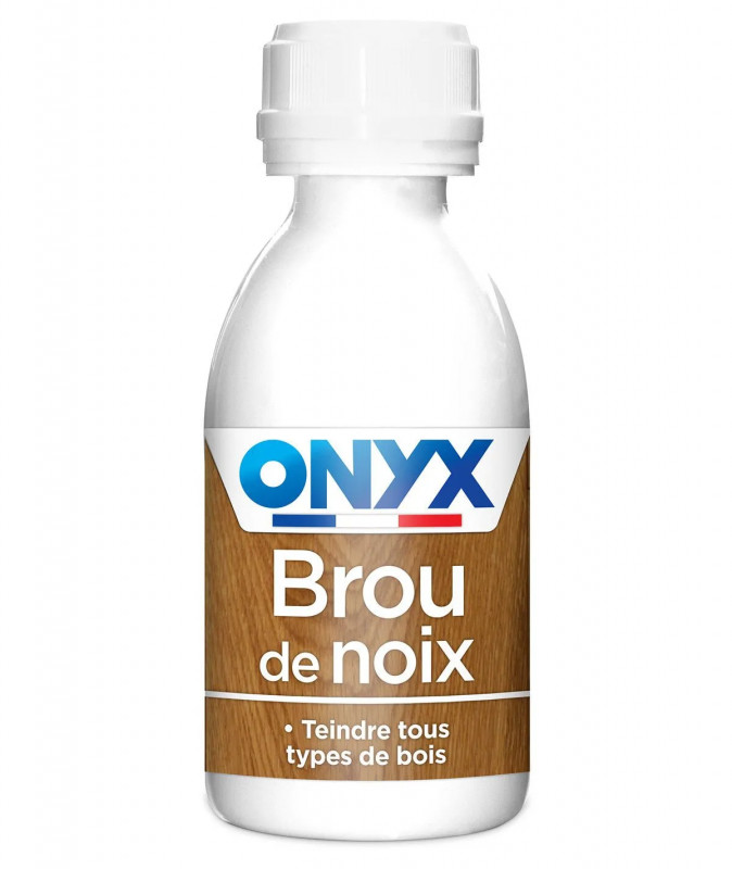 Walnootbeits voor alle houtwerk, 190 ml fles