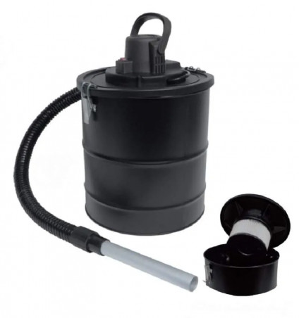 Extractor de cenizas eléctrico motorizado de 1200 W y 20 litros de capacidad