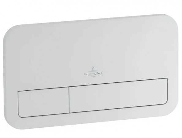 Villeroy & Boch ViConnect Pannello di controllo per WC 200S a doppio volume, bianco