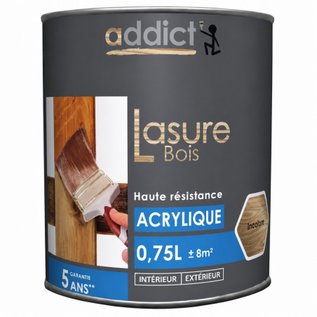 Acrylic wood stain 0.75L, colorless.