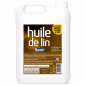 100% raw linseed oil, 5 liters.