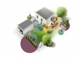Gardena startset voor druppelirrigatie van 15 balkonplanten