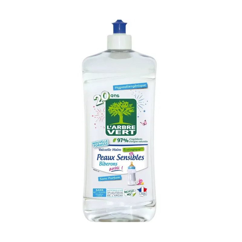 Afwasmiddel voor de gevoelige huid 750 ml.