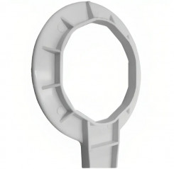 Universal tightening key for mounting Siamp flush mechanism for wall-hung toilet