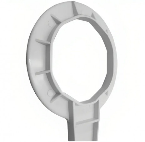 Universal tightening key for mounting Siamp flush mechanism for wall-hung toilet