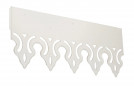 Lambrequín 200 x 500 mm, blanco por unidad Lambrequín 200 x 500 mm, blanco por unidad