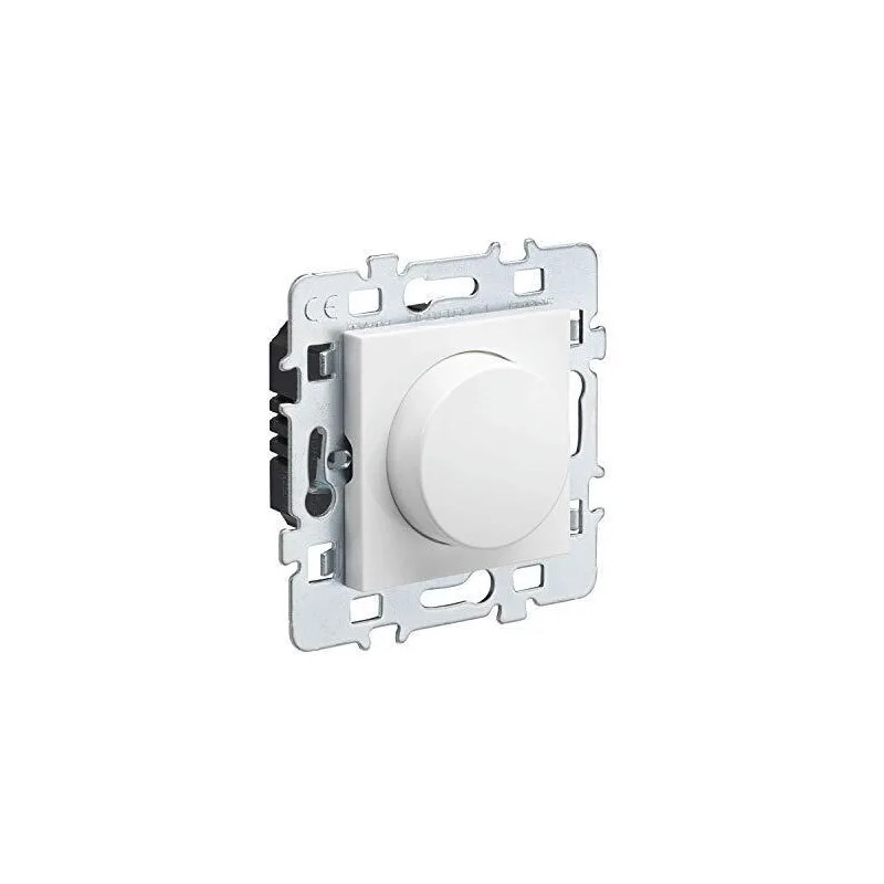 Tweedraads draaidimmer voor inbouwmontage.