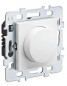 Tweedraads draaidimmer voor inbouwmontage.