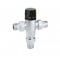 CALEFFI 521 thermostatic mixing valve, 20 x 27 (3/4") for sanitary installations, 30 - 65 degrees with check valves CALEFFI 521 thermostatic mixing valve, 20 x 27 (3/4") for sanitary installations, 30 - 65 degrees with check valves