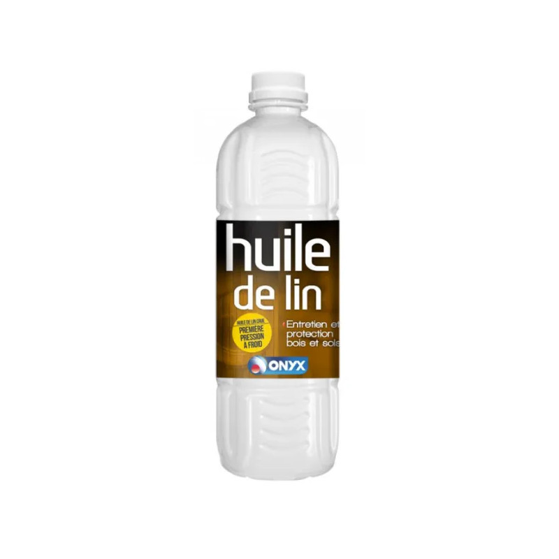 100% rauwe lijnzaadolie, 1 liter.