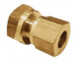 NF vrouwelijke bicone gasfitting 20x150 voor 10 mm koper