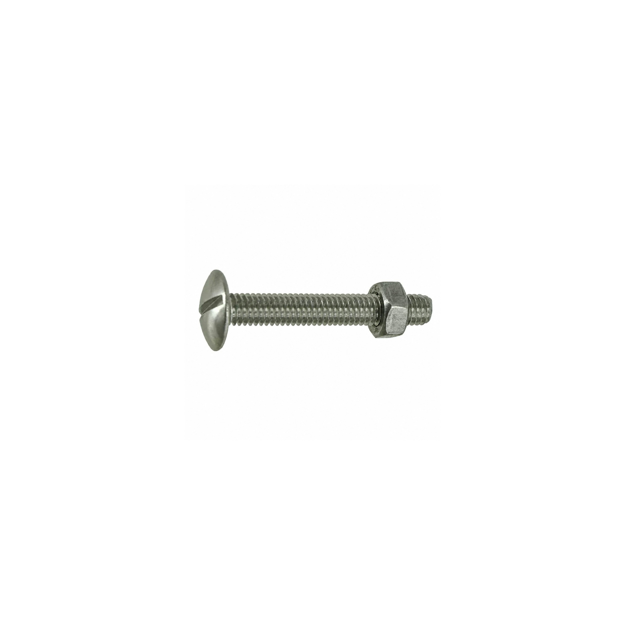 Bolzen Pfanne Edelstahl A2 6x40mm, 7 Stück.
