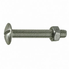 Bolzen Pfanne Edelstahl A2 6x40mm, 7 Stück.