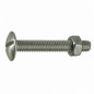 Bullone poêlier inox A2 6x40mm, 4 pezzi. Bullone poêlier inox A2 6x40mm, 4 pezzi.