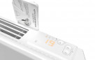 SOLIUS NEO horizontal radiant electric heater 1500 W, programmable digital control, white SOLIUS NEO horizontal radiant electric heater 1500 W, programmable digital control, white