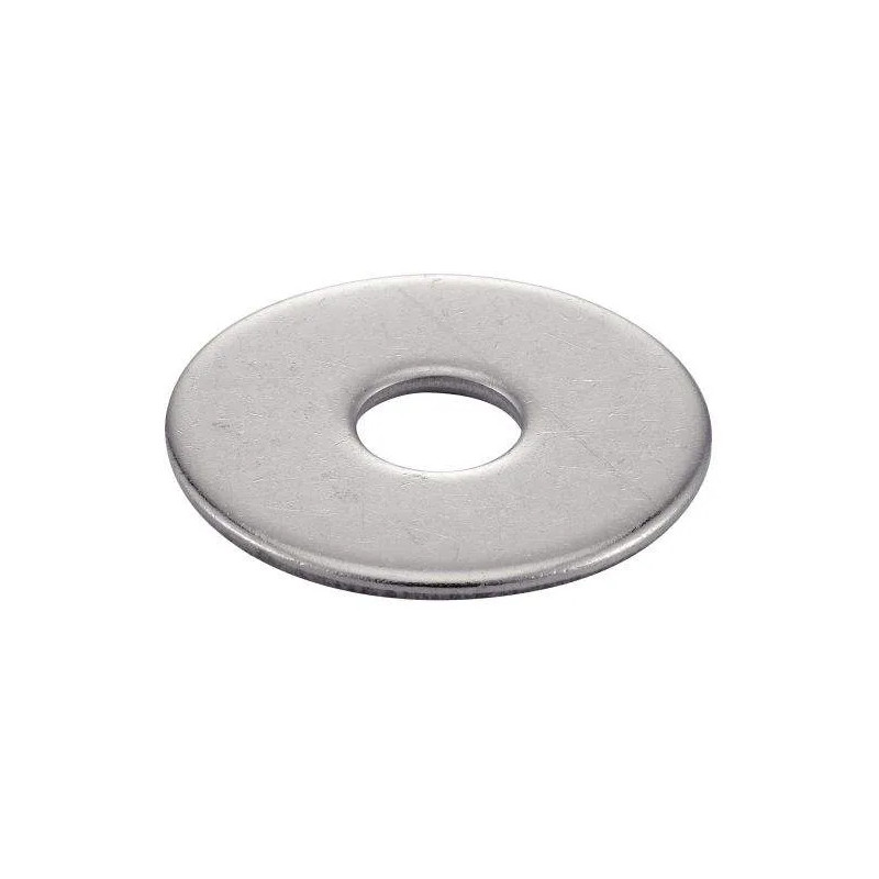 A4 roestvrij staal 4 mm diameter brede sluitring, 53 stuks.