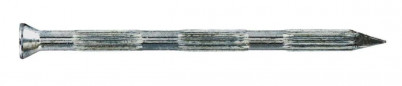 Gegroefde betonpunt 3.4x60mm, zakje van 50 gram.