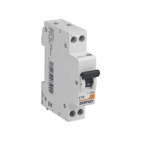 DISJONCTEUR DEBFLEX 3KA PH+N10A - DEBFLEX