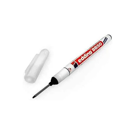 Permanentmarker mit sehr feiner, verlängerter 1-mm-Spitze.